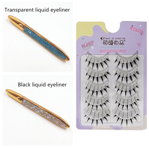 False Eyelashes Self-adhesive Eyeliner Multicolor False Eyelashes Self-adhesive Eyeliner Multicolor